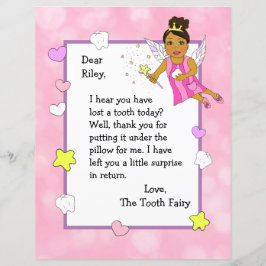 Brief van de Tooth Fairy