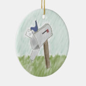 Brief van een Bluebird Ornament (Rechts)