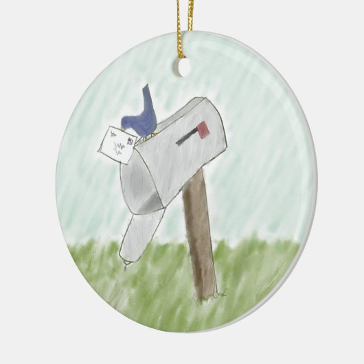 Brief van een Bluebird Ornament (Links)