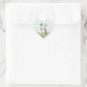 Brief van een Bluebird Stickers (Tas)
