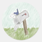 Brief van een Bluebird Stickers (Voorkant)