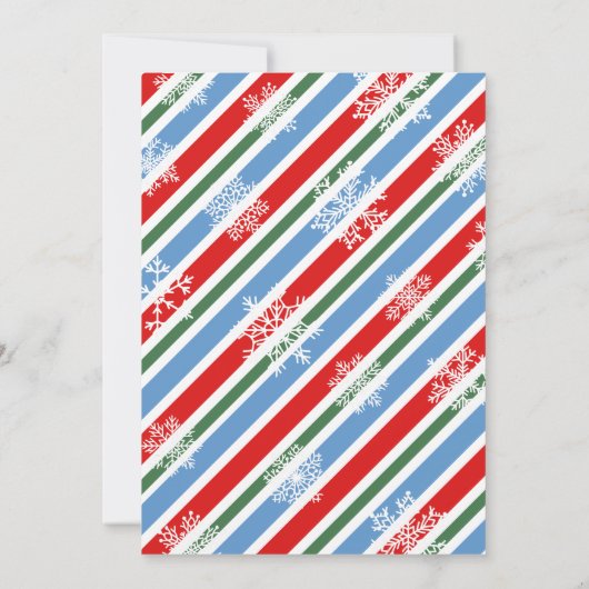 Brief van Elf Kerst Elf Briefkaart (Achterkant)