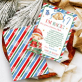 Brief van Elf Kerst Jongen Briefkaart