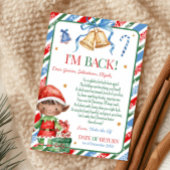 Brief van Elf Kerst Kind Briefkaart