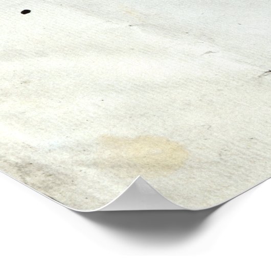 Brief van George Frederick Handel Poster (Hoek)