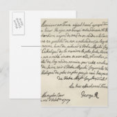 Brief van George I aan Charles VI Briefkaart (Voorkant / Achterkant)