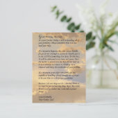 Brief van God Briefkaart (Staand voorkant)