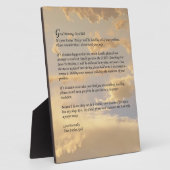 Brief van God Fotoplaat (Zijkant)