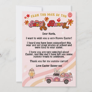 Brief van Groovy Easter Bunny Kaart