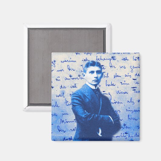 Brief van Kafka Magneet (Voorkant / Achterkant)