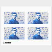 Brief van Kafka Rechthoekige Sticker (Vel)