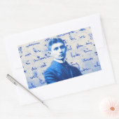 Brief van Kafka Rechthoekige Sticker (Envelop)