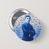 Brief van Kafka Ronde Button 5,7 Cm (Voorkant /achterkant)