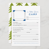 Brief van Kamp Briefpapier Notitiekaartje (Voorkant / Achterkant)