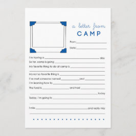 Brief van Kamp Briefpapier Notitiekaartje