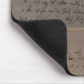 Brief van Leopold Mozart Muismat (Hoek)
