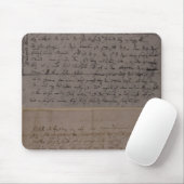 Brief van Leopold Mozart Muismat (Met muis)