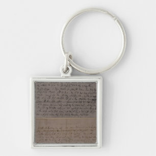 Brief van Leopold Mozart Sleutelhanger