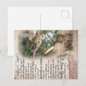 Brief van mama aan dochter, verjaardagscadeau voor briefkaart (Voorkant / Achterkant)