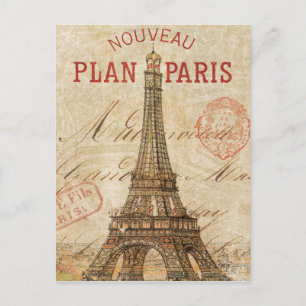 Brief van Parijs Briefkaart