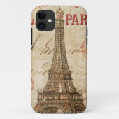 Brief van Parijs Case-Mate iPhone Case (Achterkant)