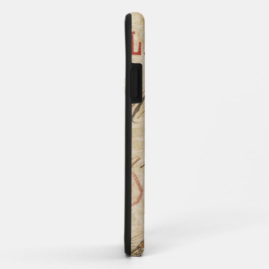 Brief van Parijs Case-Mate iPhone Case (Achterkant/rechts)