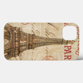Brief van Parijs Case-Mate iPhone Case (Achterkant (horizontaal))