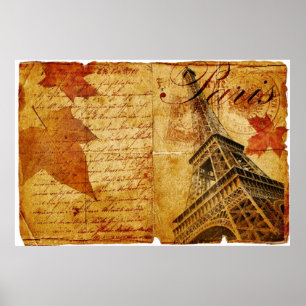  brief van Parijs Poster