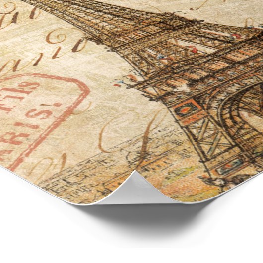 Brief van Parijs Poster (Hoek)