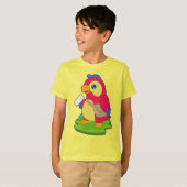 Brief van Parrot Postman T-shirt (Voorkant volledig)