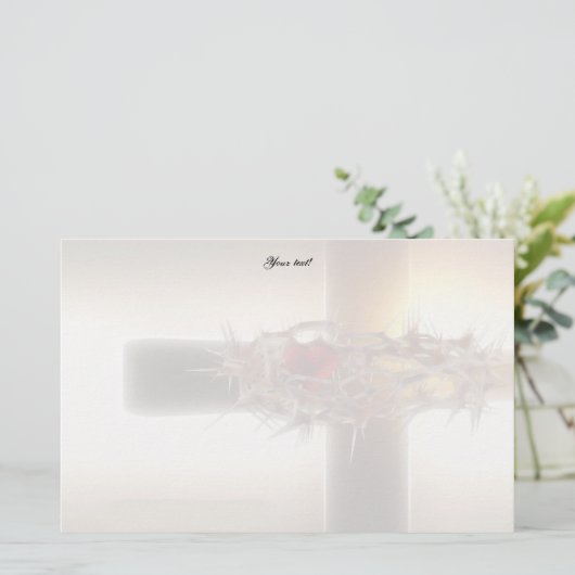 Brief van Pasen! Briefpapier (Staand voorkant)