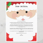 Brief van Santa Claus (Voorkant)