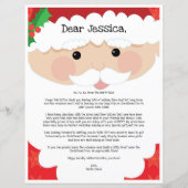 Brief van Santa Claus (Voorkant)