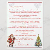 Brief van Santa Claus (Voorkant)