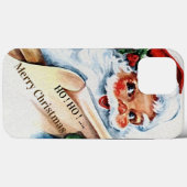 Brief van Santa Claus Case-Mate iPhone Case (Achterkant (horizontaal))