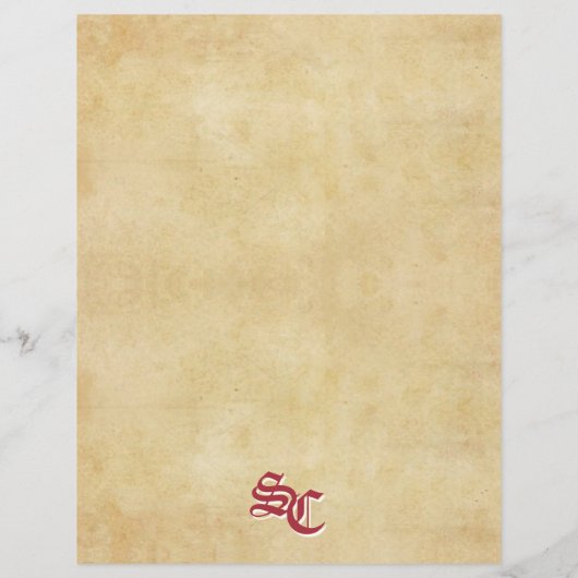 Brief van Santa Custom Kinder kerstbericht (Achterkant)