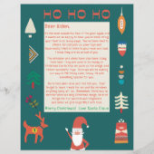 Brief van Santa Ho Ho Nordic Santa (Voorkant)