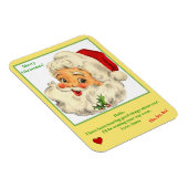 Brief van Santa Keepomwille Magneet (Rechterzijde)