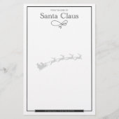 Brief van Santa Naughty Blank (Voorkant)