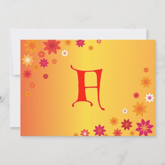 Brief van uitnodiging (Voorkant)