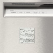 Brief van William IV aan Lady Nelson Magneet (Insitu (Vaatwasser))