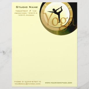 Brief van Yoga Studio Briefhoofd