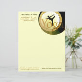 Brief van Yoga Studio Briefhoofd (Staand voorkant)