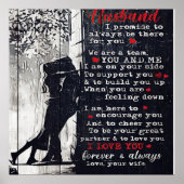 Brief voor echtgenoot/echtgenote | Decoratie van h (Voorkant)