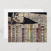 Brief voor het gezin | Gezinsdecoratie | Briefkaart (Voorkant / Achterkant)