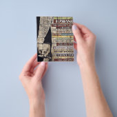 Brief voor het gezin | Gezinsdecoratie | Flyer (Hand)