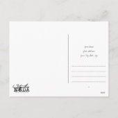 Brief voor Santa Feestdagenkaart (Achterkant)