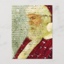 Brief voor Santa Feestdagenkaart