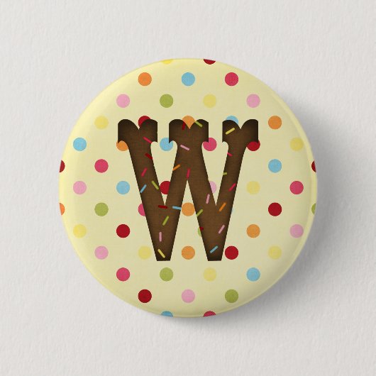 Brief W Ronde Button 5,7 Cm (Voorkant)