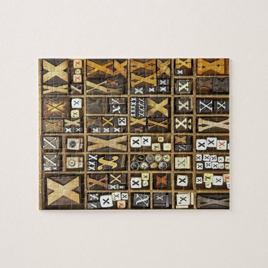 Brief X Legpuzzel (Horizontaal)